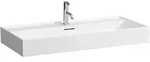 LAUFEN Kartell Aufsatzwaschtisch 100 x 46 cm, mit 1 Hahnloch, mit &Uuml;berlauf,