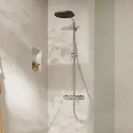 hansgrohe Pulsify S Puro Duschsystem 260 1 Strahlart, mit Ecostat Fine, Badarmaturen,