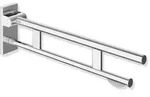 HEWI System 900 mobiler St&uuml;tzklappgriff Duo Design A mit WC-Papierhalter, 70 cm,