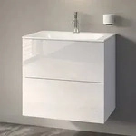 Keuco X-Line Waschtischunterbau mit 2 Ausz&uuml;gen, 65 x 60,5 cm, Badm&ouml;bel,