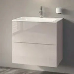 Keuco X-Line Waschtischunterbau mit 2 Ausz&uuml;gen, 65 x 60,5 cm, Badm&ouml;bel,