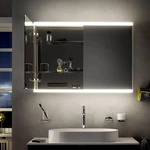 Emco prime 2 Facelift LED-Lichtspiegelschrank 100 cm mit 2 T&uuml;ren,...
