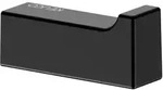Keuco EDITION 11 Black Selection Handtuchhaken einfach, Accessoires, schwarz matt