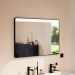 hansgrohe Xarita Lite Q Spiegel mit horizontaler LED-Beleuchtung 1000/30 f&uuml;r