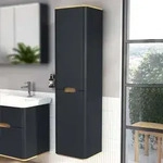 Vitra Sento Hochschrank 40 x 35 x 157,5 cm mit T&uuml;ranschlag links, Badm&ouml;bel,...
