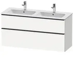 Duravit D-Neo Waschtischunterbau 128 x 62,5 cm, 2 Ausz&uuml;ge, Griff...