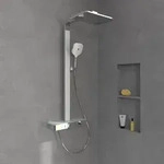Villeroy & Boch Infinity Showers Duschsystem mit 3 Funktionen f&uuml;r Wandmontage,