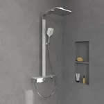 Villeroy & Boch Infinity Showers Duschsystem mit 4 Funktionen f&uuml;r Wandmontage,