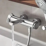 Villeroy & Boch Liberty Einhebel-Badewannenarmatur, Badarmaturen, chrom