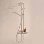 Hansa HANSAVIVA Regenbrause-Duscharmatur mit Thermostat, Badarmaturen, 65159201,
