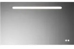 burgbad Lin20 Badspiegel 120 cm mit LED und Spiegelheizung, Spiegel,