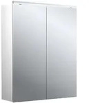 Emco pure 2 Classic LED-Lichtspiegelschrank 60 cm, mit LED-Aufsatzleuchte, 2 T&uuml;ren,