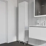 Duravit L-Cube Hochschrank 40 x 24,3 x 176 cm, Anschlag links, Badm&ouml;bel,