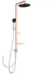 Ideal Standard Ceratwist Alu+ Duschsystem ohne Armatur, mit 2 Ablagen,