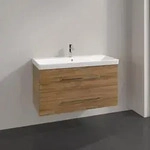 Villeroy & Boch Avento Waschtischunterschrank 97,6 x 51,4 cm, 2 Ausz&uuml;ge, Badm&ouml;bel,