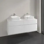 Villeroy & Boch Collaro Waschtischunterschrank 140 x 54,8 cm mit 4 Ausz&uuml;gen, f&uuml;r 