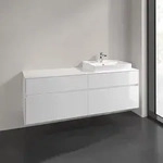 Villeroy & Boch Collaro Waschtischunterschrank 160 x 54,8 cm mit 4 Ausz&uuml;gen, f&uuml;r WT
