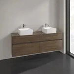 Villeroy & Boch Collaro Waschtischunterschrank 160 x 54,8 cm mit 4 Ausz&uuml;gen, f&uuml;r WT