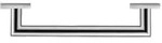 Duravit Karree Wannengriff, Badewannen, 0099631000, chrom
