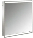 Emco prime 2 Facelift LED-Lichtspiegelschrank 60 cm mit 1 T&uuml;r, Unterputzmodell,