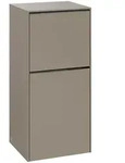 Villeroy & Boch Subway 3.0 Seitenschrank 40 x 86 cm mit 1 Auszug und 1 T&uuml;r, Anschlag
