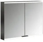 Emco prime 2 Facelift LED-Lichtspiegelschrank 80 cm mit 2 T&uuml;ren, Aufputzmodell,