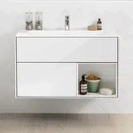 Villeroy & Boch Finion Waschtischunterschrank 99,6 cm mit Regalelement rechts, 2