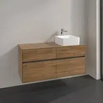 Villeroy & Boch Collaro Waschtischunterschrank 120 x 54,8 cm mit 4 Ausz&uuml;gen, f&uuml;r WT