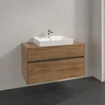 Villeroy & Boch Collaro Waschtischunterschrank 100 x 54,8 cm mit 2 Ausz&uuml;gen,...