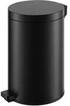 Keuco Plan Black Selection Abfalleimer mit Fu&szlig;pedal, Standmodell, Accessoires,