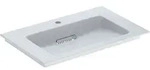Geberit ONE M&ouml;belwaschtisch 75 cm, Abgang horizontal, 1 Hahnloch, ohne...