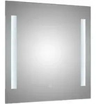 Pelipal S34 LED Badspiegel 70x70 cm mit Lichtausschnitt, Spiegel,