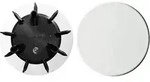 Kaldewei Ablaufdeckel KA 90 emailliert mit Invisible Grip, Duschwannen,...