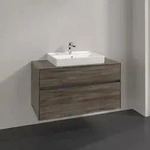 Villeroy & Boch Collaro Waschtischunterschrank 100 x 54,8 cm mit 2 Ausz&uuml;gen, f&uuml;r WT