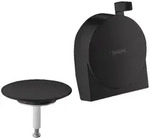 hansgrohe Exafill S Fertigset Nr. 58117000, Montagezubeh&ouml;r, mattschwarz