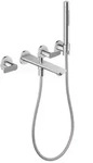 AXOR Citterio C Unterputz 3-Loch Wannenarmatur mit Handbrause - Cubic cut,