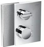 AXOR Edge Thermostat Unterputz mit Ab- und Umstellventil - Diamantenschliff,
