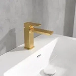 Villeroy & Boch Subway 3.0 Einhebel-Waschtischarmatur, Badarmaturen, brushed gold