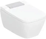 Geberit AquaClean Sela Square WC-Komplettanlage Wand-WC, Badkeramik, wei&szlig;/