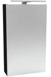 Fackelmann SBC LED Spiegelschrank 40 cm, T&uuml;ranschlag links, Badm&ouml;bel, 86115,