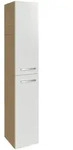 Fackelmann B.style Hochschrank 162 cm, Anschlag links, Badm&ouml;bel, 84452,