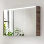 Fackelmann VERONA LED-Spiegelschrank 110 x 68,3 cm, Badm&ouml;bel, 73192,