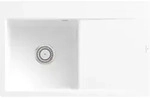Villeroy & Boch Subway Style 45 FLAT fl&auml;chenb&uuml;ndige Sp&uuml;le, Ablaufgarnitur mit