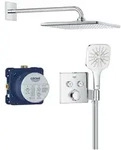 GROHE Precision SmartControl Duschsystem, Thermostat, UP, mit Vitalio Rain Mono 310,