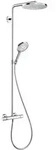 hansgrohe Raindance S Duschsystem 240 3 Strahlarten, wassersparend+ mit Thermostat,