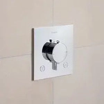 hansgrohe Ecostat Comfort E Thermostat Unterputz f&uuml;r 2 Funktionen, Badarmaturen,