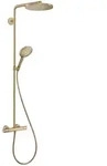 hansgrohe Raindance S Duschsystem 240 3 Strahlarten, wassersparend mit Thermostat,