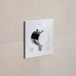 hansgrohe Ecostat Comfort E Thermostat Unterputz f&uuml;r 2 Funktionen mit integrierter