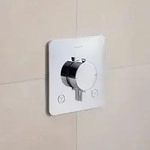 hansgrohe Ecostat Comfort Q Thermostat Unterputz f&uuml;r 2 Funktionen, Badarmaturen,
