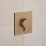 hansgrohe Ecostat Comfort E Thermostat Unterputz f&uuml;r 2 Funktionen mit integrierter